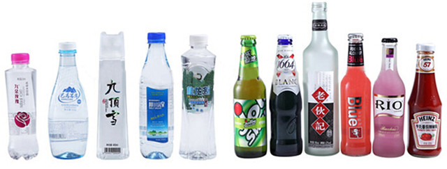 Täisautomaatne kiirete pöörlevate PET-plastpudelite märgistamise masinatüübid pudelid